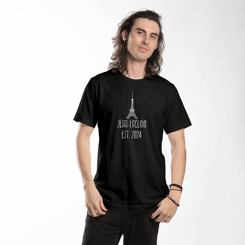 Jean Laclair Classic Black Tee