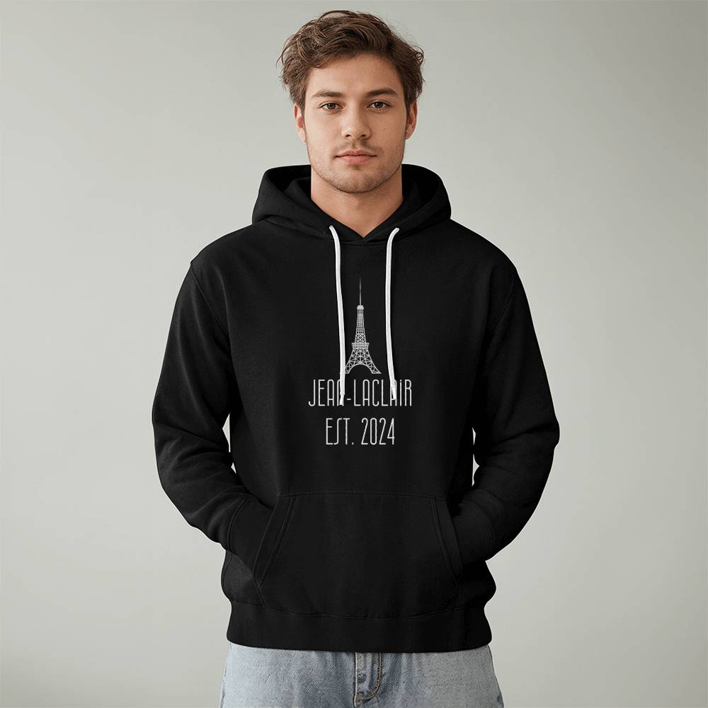 Jean Laclair Pullover Fleece Hoodie