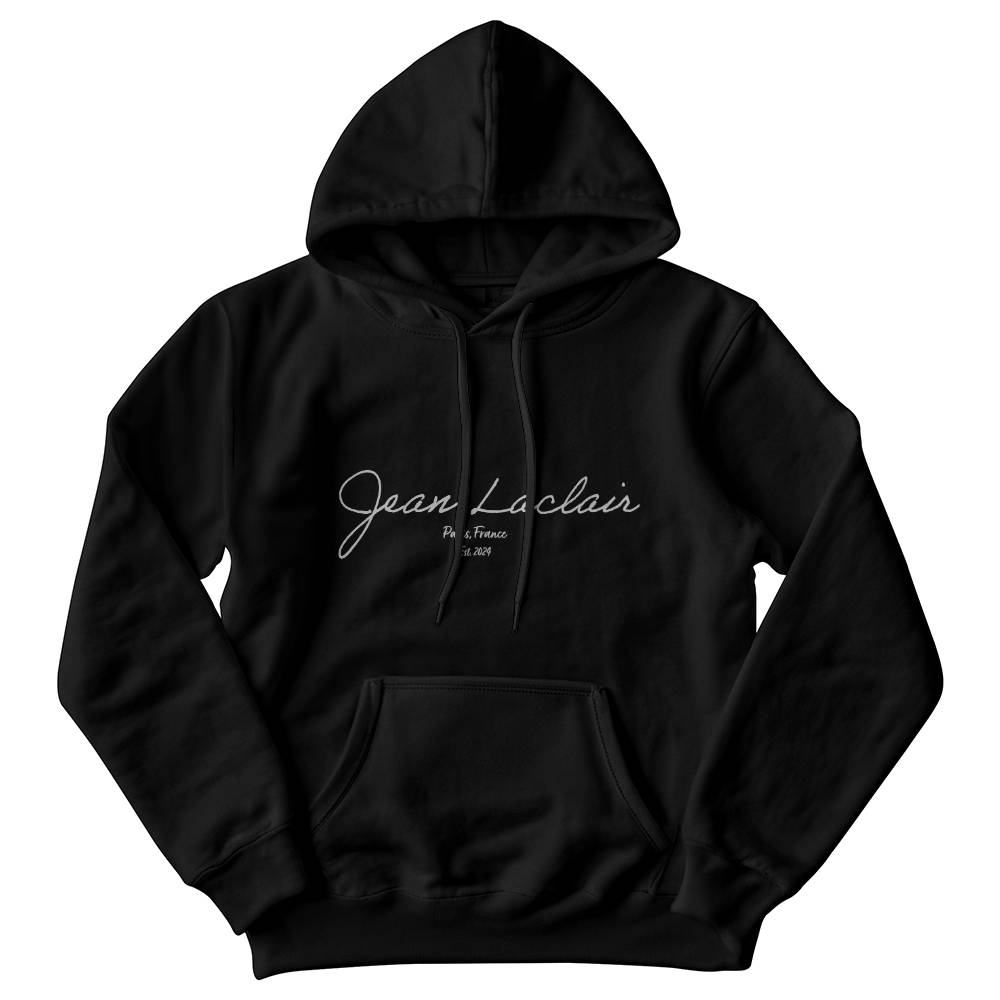 Jean Laclair  Hooded Sweatshirt with signature logo