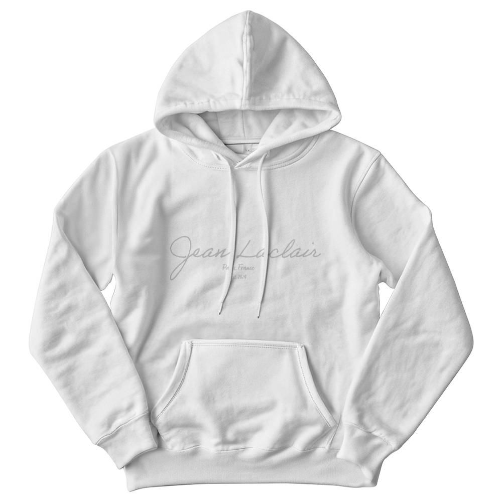 Jean Laclair  Hooded Sweatshirt with signature logo